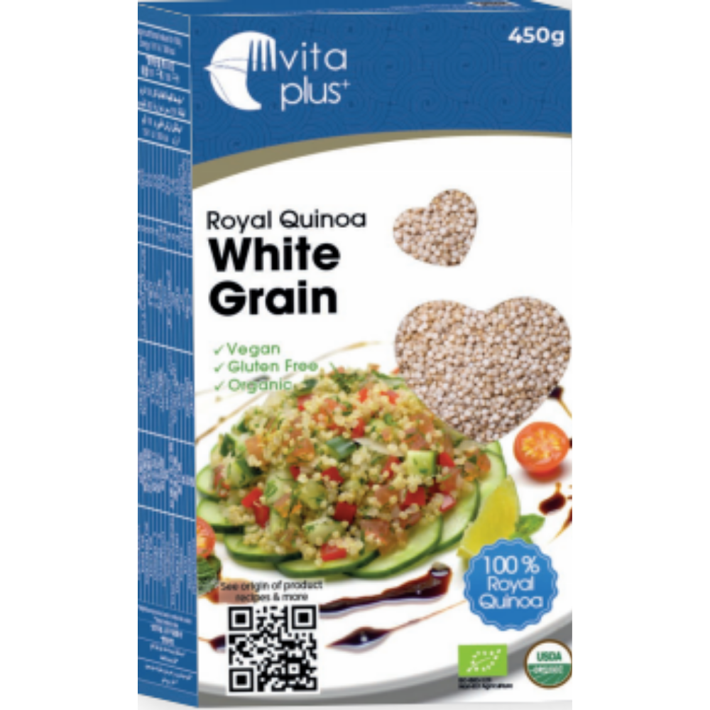 white vitaplus quinoa grain 