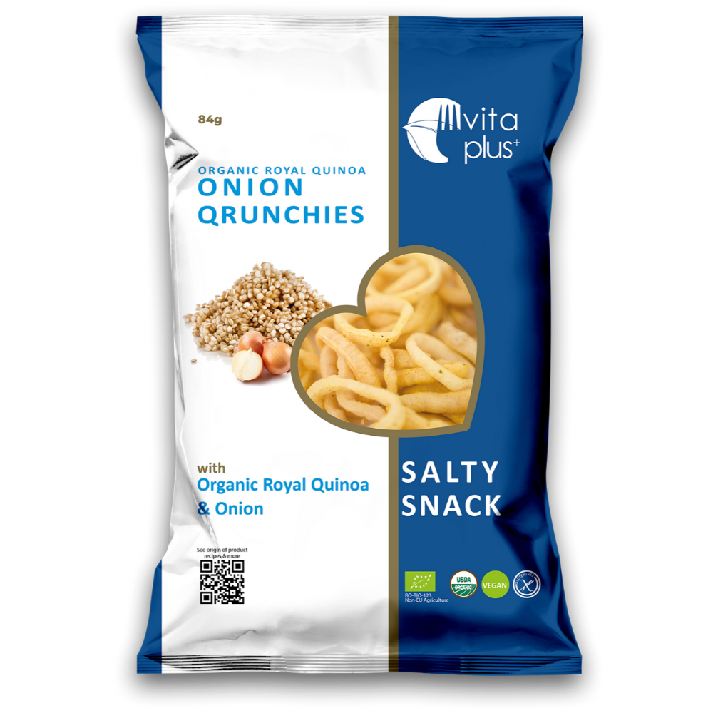 Organic Quinoa Onion Qrunchies