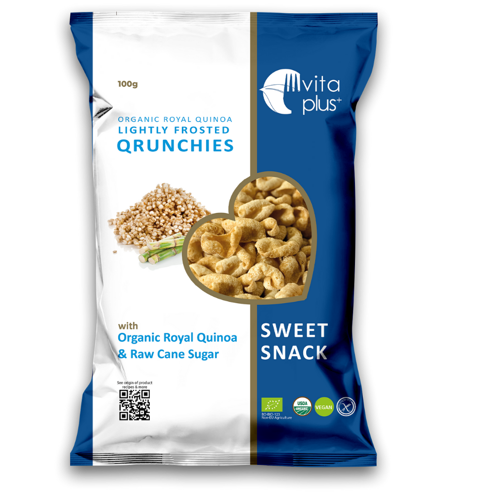 Organic Quinoa Lightly Frosted Qrunchies