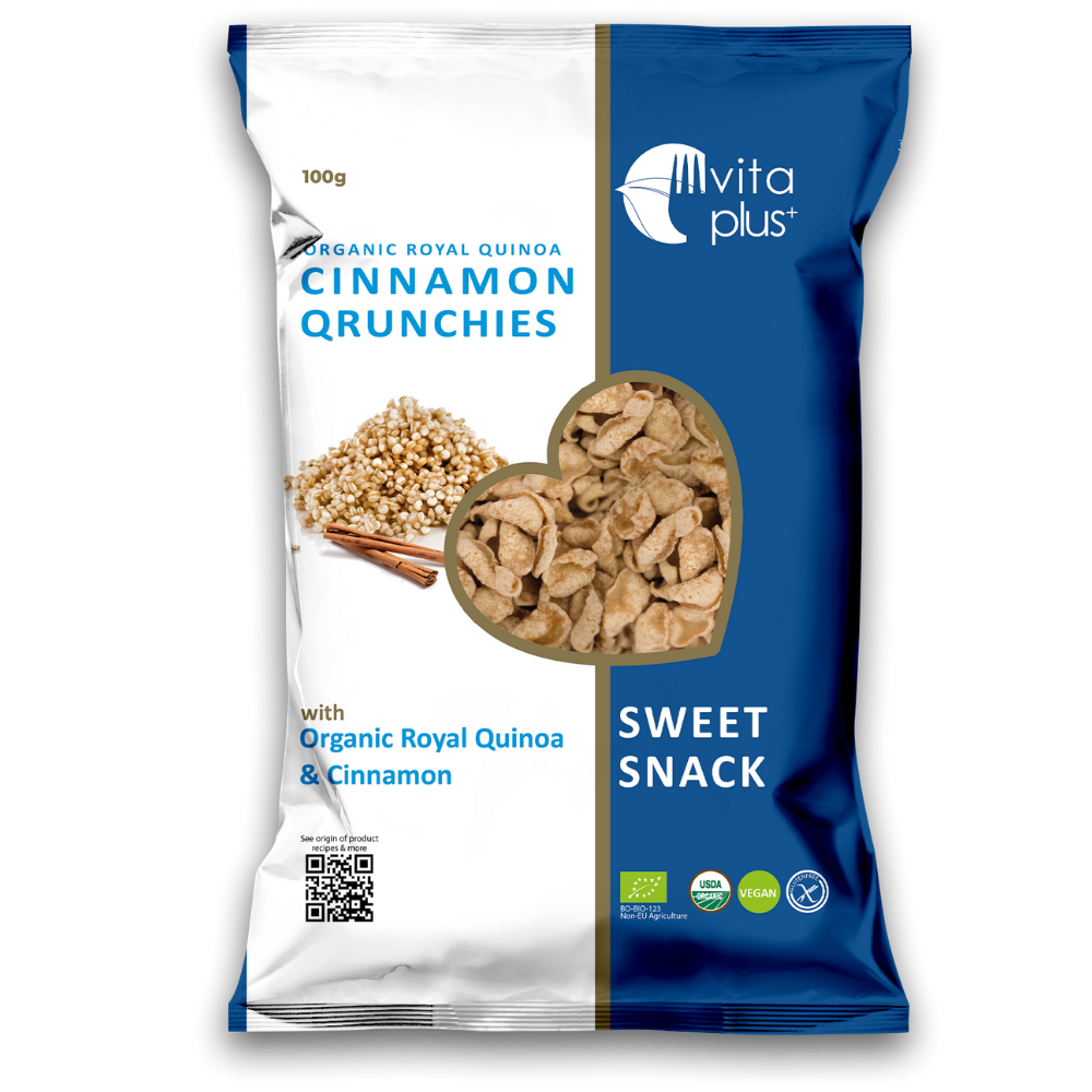 Organic Quinoa Cinnamon Qrunchies