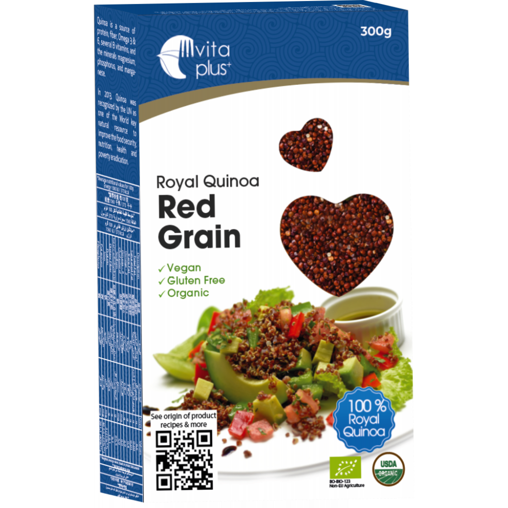 white vitaplus quinoa grain 