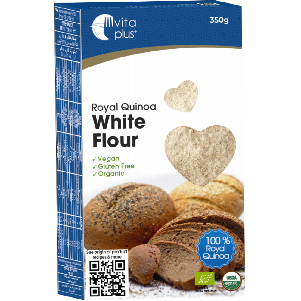white vitaplus quinoa flour